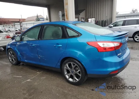 2014 Ford Focus Se from USA, damaged, VIN 1FADP3F24EL429306